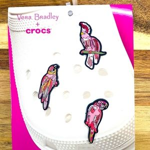 Vera Bradley + Crocs Bird 3 Pack Jibbitz Charms